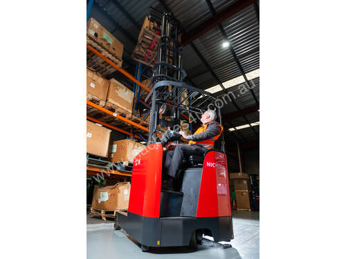 New 1.4T Electric Sit-on Reach Truck For Sale