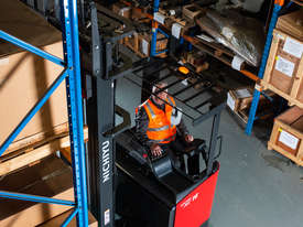 New 1.4T Electric Sit-on Reach Truck For Sale - picture2' - Click to enlarge