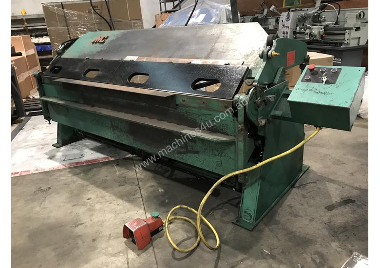 caption 2500mm x 3mm Hydraulic Panbrake For Sale, Aussie Made - 2 Sets Top Blades Included