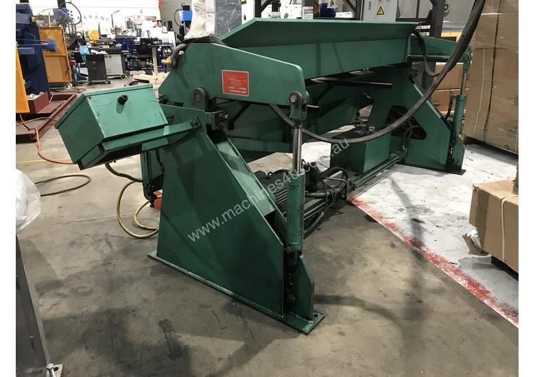 caption 2500mm x 3mm Hydraulic Panbrake For Sale, Aussie Made - 2 Sets Top Blades Included