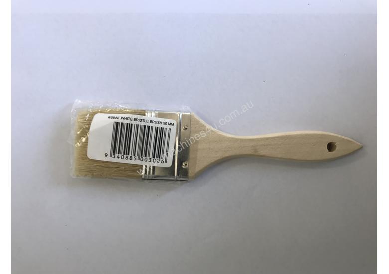 caption Paint Brush 50mm White Bristle - Box of 12