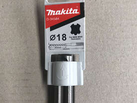 Rotary Hammer Drill Bit 18Ø x 340mm TCT SDS Makita Max Drill Bit D-34584 - picture2' - Click to enlarge