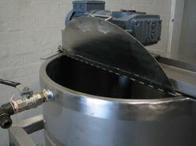 Stainless Steel Jacketed Mixer Mixing Cone Tank - 100L - picture2' - Click to enlarge