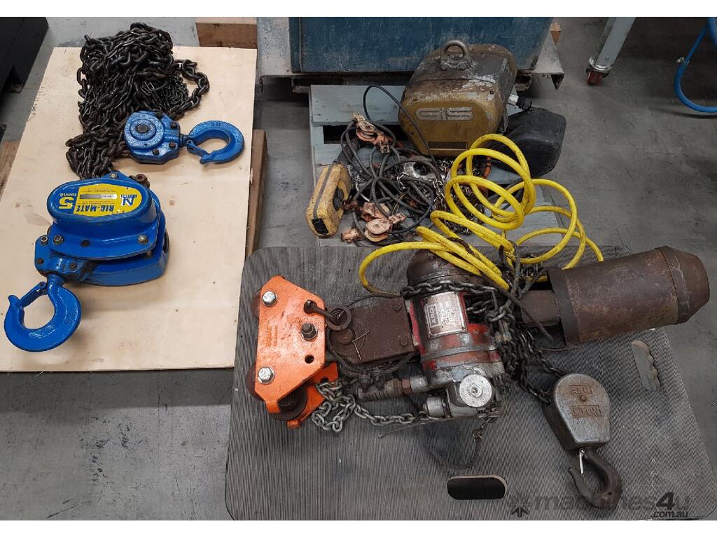 Used aro AIR Hoist 1Ton Chemicals Flammables ELECTRIC 100kg1Ton 150 200kg Lifters Jib Crane