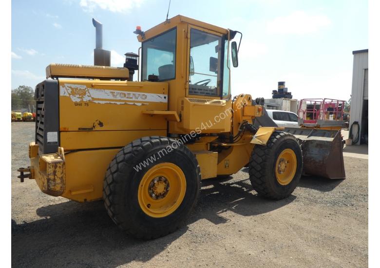 caption Volvo L50C Wheel Loader
