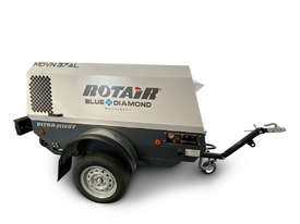 Portable Rotair Compressor 46HP 127CFM - ROTAIR MDVN 37AL - ITALY - picture0' - Click to enlarge