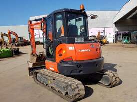 2016 KUBOTA U55-4 EXCAVATOR WITH A/C CABIN AND TILT HITCH - picture1' - Click to enlarge
