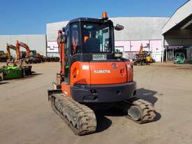 2016 KUBOTA U55-4 EXCAVATOR WITH A/C CABIN AND TILT HITCH - picture2' - Click to enlarge