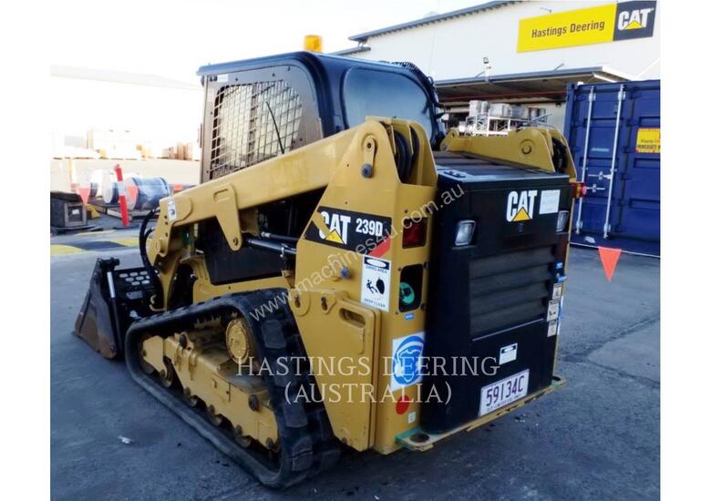 caption CATERPILLAR 239DLRC Compact Track Loader