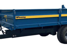 Fleming TR8 Trailer Farm Tipper/Trailer Hay/Forage Equip - picture1' - Click to enlarge