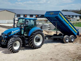 Fleming TR8 Trailer Farm Tipper/Trailer Hay/Forage Equip - picture2' - Click to enlarge