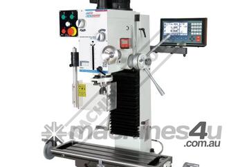 HM-46B Mill Drill - Geared & Tilting Head - 415V Table Travel: (X) - 485mm (Y) - 175mm (Z) - 430mm I