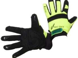 Gloves MSA Hi Viz Mechanics Anti-Vibration Work Gloves Pack of 12 Trade Quality - picture0' - Click to enlarge