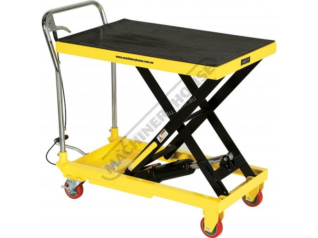 New Hafco LT360 Hydraulic Lifter Trolley 360kg Load Capacity 240 775mm