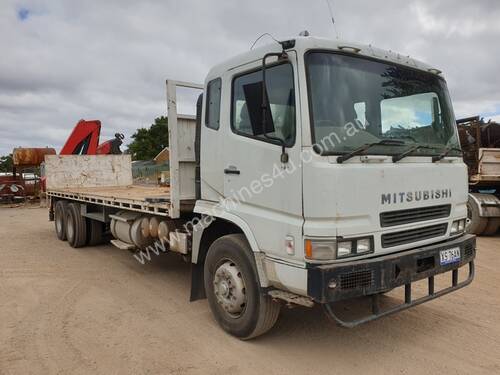 MITSUBISHI FV500 CRANE TRUCK