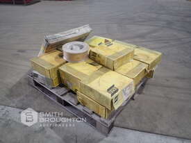 VARIOUS BOXES COMPRISING OF ASSORTED ESAB 1.6MM MIG WIRE & MACNAUGHT P8LF DRUM COOLER & PLATE - picture0' - Click to enlarge