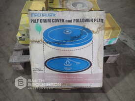 VARIOUS BOXES COMPRISING OF ASSORTED ESAB 1.6MM MIG WIRE & MACNAUGHT P8LF DRUM COOLER & PLATE - picture1' - Click to enlarge