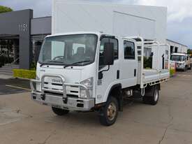 2011 ISUZU NPS 300 - Dual Cab - 4X4 - Tray Truck - Tray Top Drop Sides - picture0' - Click to enlarge