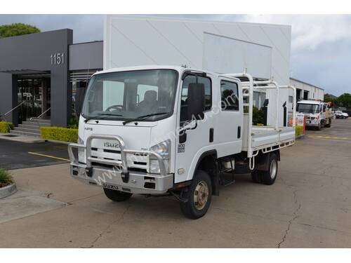 2011 ISUZU NPS 300 - Dual Cab - 4X4 - Tray Truck - Tray Top Drop Sides