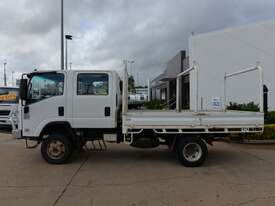 2011 ISUZU NPS 300 - Dual Cab - 4X4 - Tray Truck - Tray Top Drop Sides - picture0' - Click to enlarge