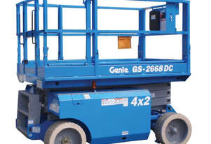 26FT WIDE DECK ELECTRIC SCISSOR LIFT