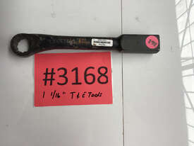  T & E Tools Offset Ring 1 1/16 Inch Striking Wrench 275mm Long - picture0' - Click to enlarge
