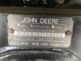 John Deere 4410 backhoe and 4 in 1 bucket - picture2' - Click to enlarge