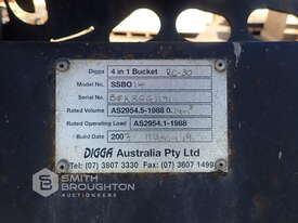 2007 DIGGA AUSTRALIA SSB014 4:1 BUCKET TO SUIT RC30 PT30 POSITRAC LOADER - picture2' - Click to enlarge