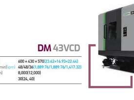 Fanuc Oi MF plus - DMC DM V/VC series - DM 43VCD (Made in Korea) - picture0' - Click to enlarge
