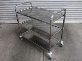 Stainless Steel 3 Tier Trolley - picture0' - Click to enlarge