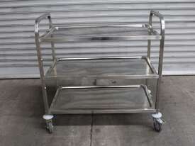 Stainless Steel 3 Tier Trolley - picture1' - Click to enlarge