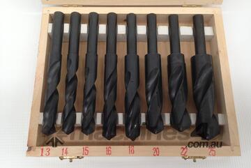 8 Piece Straight Shank Drill Set - 13.0mm - 25.0mm