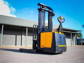 1.5T with 4.5m Lift Height - Walkie Reach Stacker - picture0' - Click to enlarge