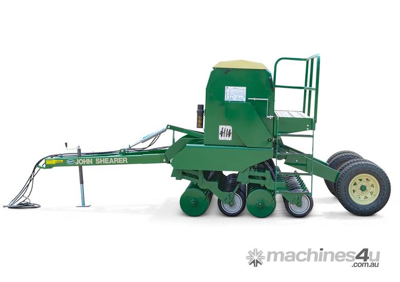 caption John Shearer 3.5m Pasture Drill - Perfect for Small to Medium Sized Farms