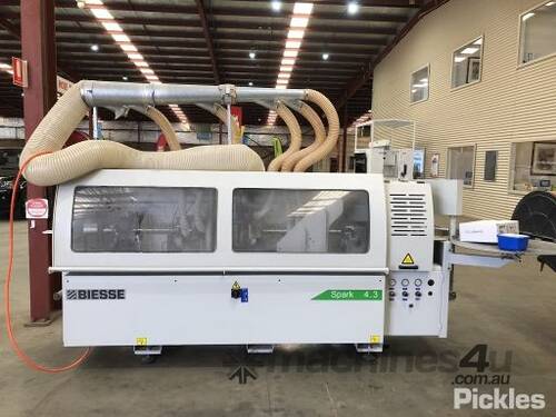 2015 BIESSE Spark 4.3 Edgebander and Extraction