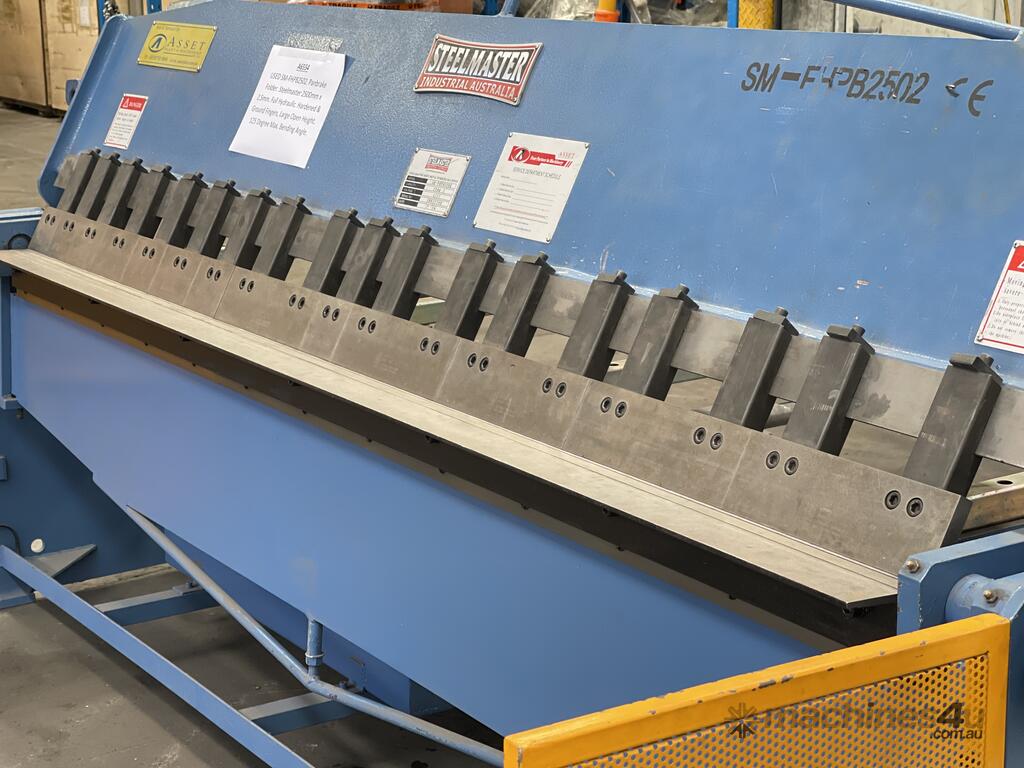 Used 2020 steelmaster SMFHPB2502 Pan Brakes & Folders in DANDENONG