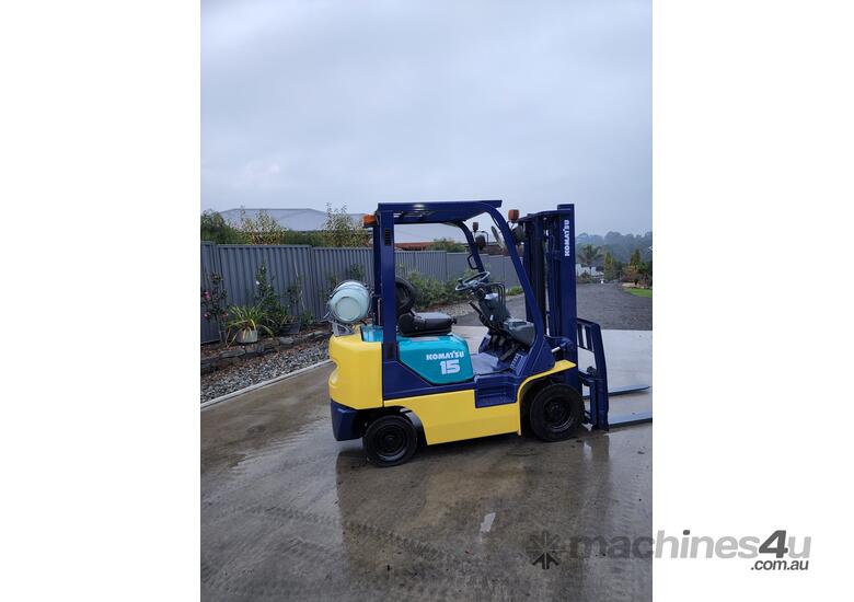 Used 1998 komatsu Komatsu Forklift 1 5T Container Entry Counterbalance ...