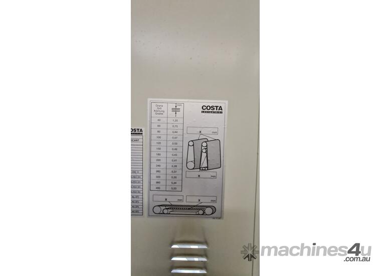 Used 2000 Costa Wide Belt Sander Sander in , Listed on Machines4u