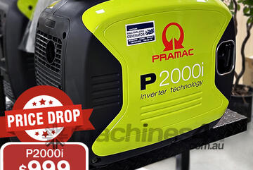 MACFARLANE - 2.0kVA Pramac Portable Inverter Generator