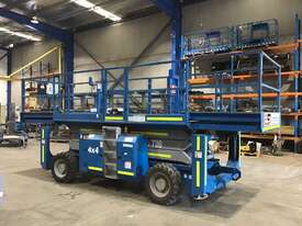 Pipe Racks to suit Rough Terrain Scissor Lift - Hire - picture0' - Click to enlarge