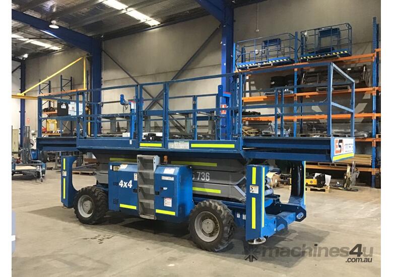 Hire 2020 Genie Pipe Racks to suit Rough Terrain Scissor Lift Scissor