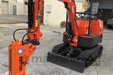 Hydraulic Hammer/ Rock Breaker - 0.8 - 1.3 T Excavator