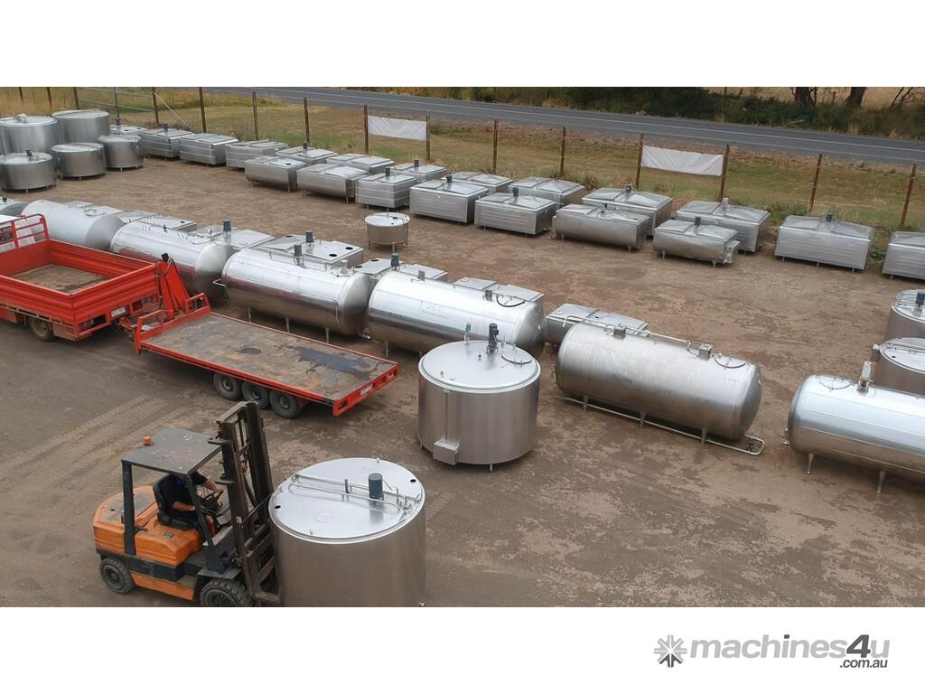 Used Not Specified Unknown STAINLESS STEEL TANKS MILK VATS WINE BREWING