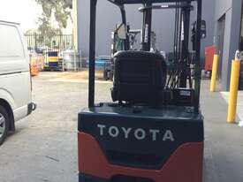 Refurbished Toyota 7FBE18 1.8 Ton 3 Wheel Electric Counterbalance Forklift  - picture1' - Click to enlarge