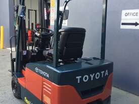 Refurbished Toyota 7FBE18 1.8 Ton 3 Wheel Electric Counterbalance Forklift  - picture2' - Click to enlarge