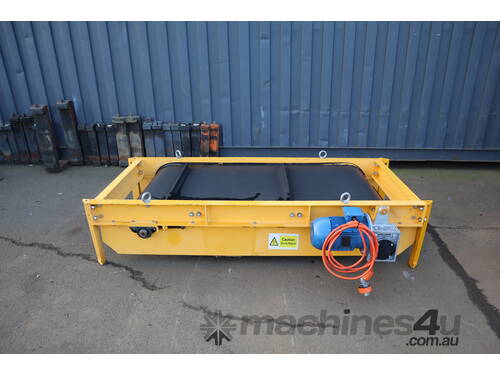 Cross Belt Magnetic Separator Conveyor - 1.7m Long