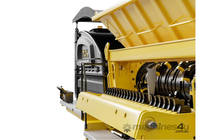 caption TANA Shark 220DT ECO Waste Shredder - SHRED TYRES, C&D WASTE, WOOD, MATTRESSES & MORE