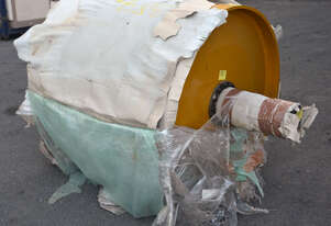 FOX Conveyor belt head tail pulley mining drum roller 1000mm diameter various face size - un/lagged