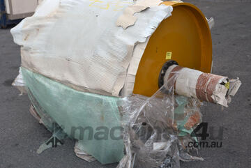 FOX Conveyor belt head tail pulley mining drum roller 1000mm diameter various face size - un/lagged FOX Conveyor belt head tail pulley mining drum roller 1000mm diameter various face size - un/lagged