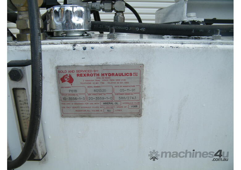 caption hydraulic power pack
